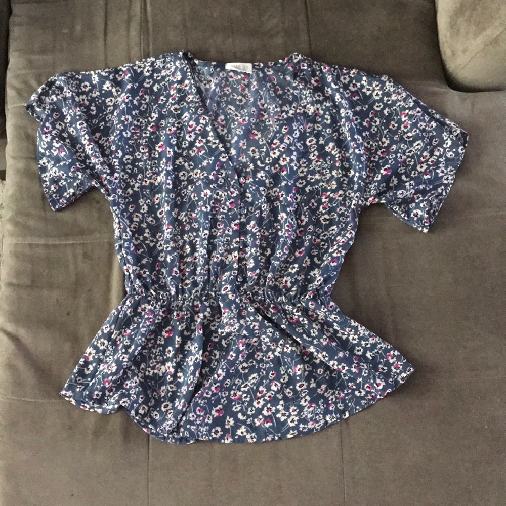 Flirty Floral Top